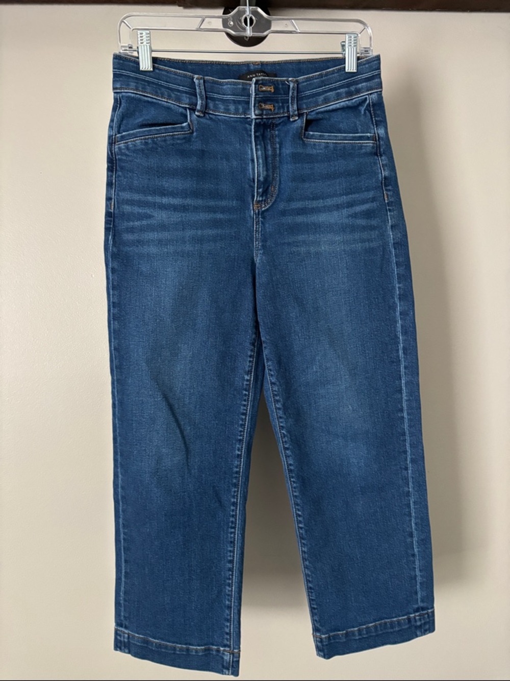 Ann Taylor Women's 4P ‘The Easy Straight’- Blue